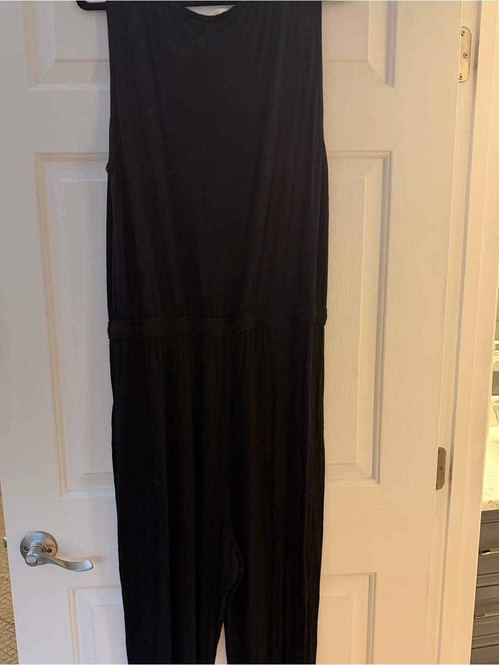 Amaryllis Black Sleeveless Jumpsuit
